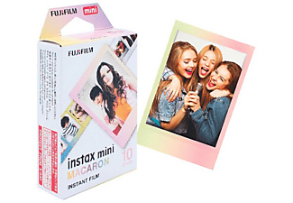 Película fotográfica - Fujifilm Instax Mini Macaroon, 10 cargas, Multicolor