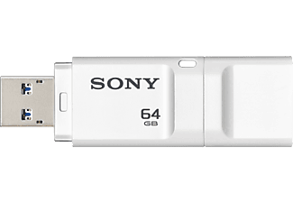 SONY Micro Vault X Series, 64 Go, blanc - Clé USB 