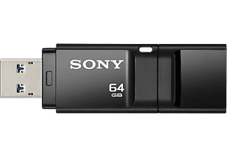 SONY SONY Micro Vault X Series, 64 GB, nero - Chiavetta USB 