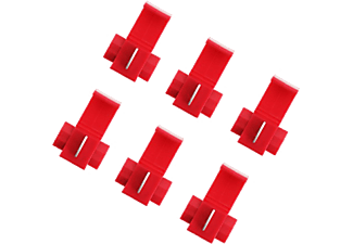 AIV 6 Stück - Abzweigverbinder (Rot)