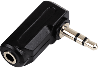 HAMA 122362 ADAPTER AUX3 F/M ANG - Audio Adapter (Schwarz)