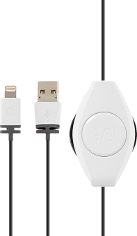 RETRAK ILTN CABLE 1M - Câble Lightning (Blanc)