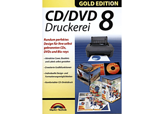 CD/DVD Druckerei 8 - Gold Edition - PC - 