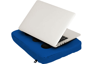 BOSIGN Surfpillow Hitech, bleu/noir - Coussin pour ordinateur portable (Bleu/Noir)