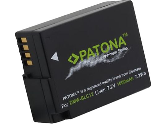 PATONA Panasonic DMW-BLC12 - Batterie (Noir)