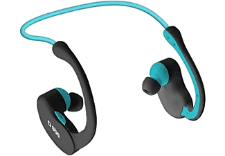 SBS Runway Evolution Sport - Écouteurs Bluetooth avec crochets auriculaires  (In-ear, Noir)