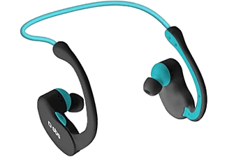 SBS Runway Evolution Sport - Bluetooth Kopfhörer mit Ohrbügel (In-ear, Schwarz)