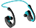 SBS Runway Evolution Sport - Écouteurs Bluetooth avec crochets auriculaires  (In-ear, Noir)