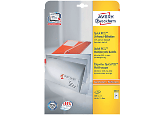 AVERY ZWECKFORM 6172Z ETIKETTEN 64.6X33.8MM WHITE -  (Weiss)