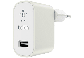 BELKIN MIXIT Premium Universal Home Charger, blanc - Chargeur mural (Blanc)