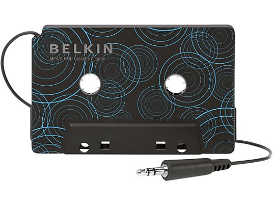 BELKIN Mobile Cassette Adapter - Adattatore cassette per auto (Nero)