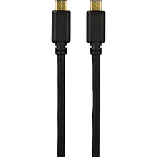 HAMA 135719 CABLE USB2 C/C 0.75M - Adapterkabel, 0.75 m, Schwarz