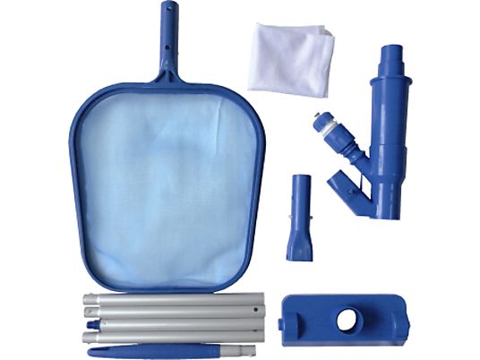 MYPOOL Kit de nettoyage pour piscines avec filtre à cartouche - Kit de nettoyage (Bleu)