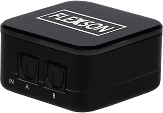 FLEXSON 2-WAY DIGITAL AUDIO SWITCHER -  (Schwarz)