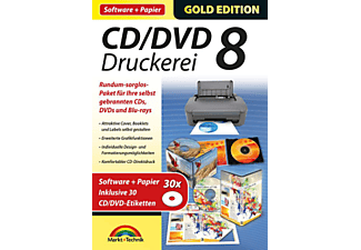 CD/DVD Druckerei 8 mit Papier - PC - 