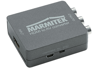 MARMITEK CONNECT HA13 HDMI/AV - HDMI Konverter (Schwarz)