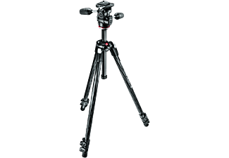 MANFROTTO Manfrotto Kit 290 XTRA in carbonio con testa 3 vie, nero - 