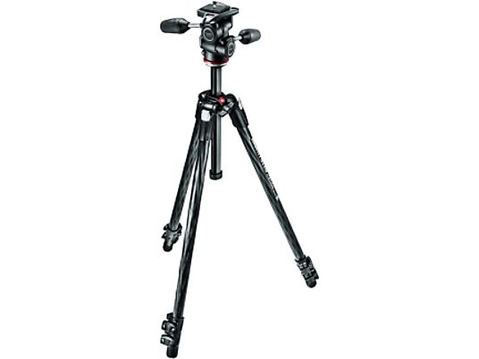 MANFROTTO Kit 290 XTRA in carbonio con testa 3 vie, nero - 