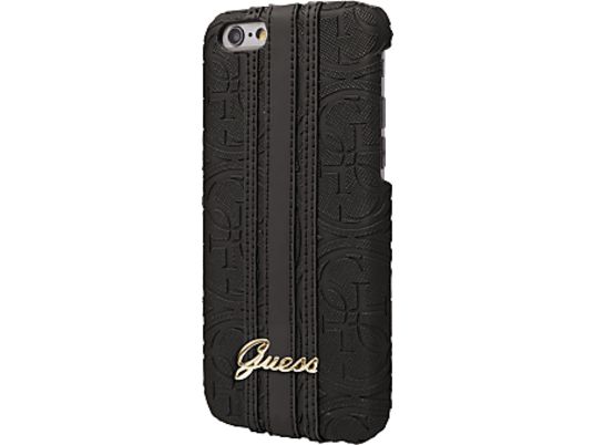 GUESS Heritage Hard Case, pour iPhone 6/6S, noir - Capot de protection (Convient pour le modèle: Apple iPhone 6, iPhone 6s)