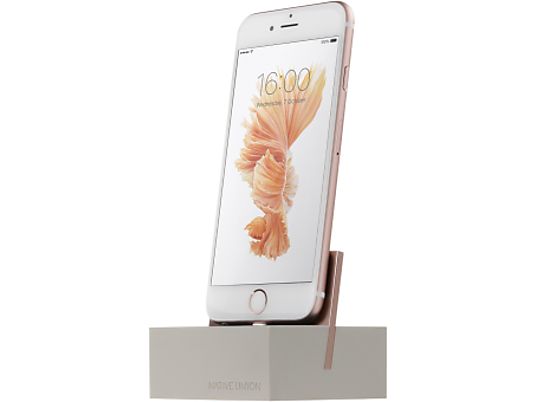 NATIVE UNION DOCK-IP-SL-STO - Ladestation (Weiss, rose Gold)