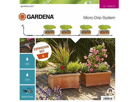 GARDENA Kit d'extension pour jardinières - 