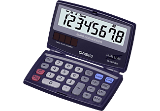CASIO CASIO SL-100VER - Calcolatrici tascabili richiudibili - BIG LC-display a 8 cifre - Blu scuro - Calcolatrici tascabili