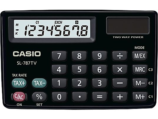 CASIO SL-787TV-BK - Calculatrices