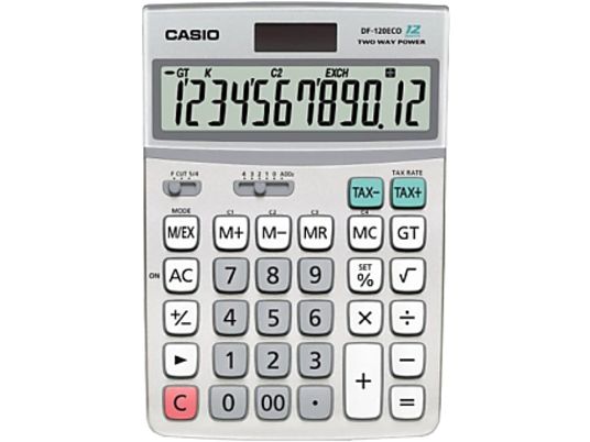 CASIO DF-120ECO - Calcolatrice tascabile