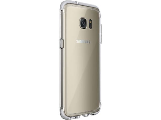 TECH21 SGS7E EVO FRAME COVER CLEAR/WHITE - Handyhülle (Passend für Modell: Samsung Galaxy S7 Edge)