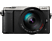 PANASONIC LUMIX GX80, 14-140 mm, 16 MP, Argent - Appareil photo à objectif interchangeable 