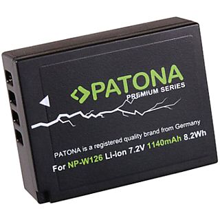 PATONA Fuji NP-W126 - Batterie (Noir)