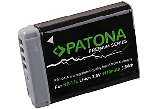 PATONA Canon NB-13L - Batterie (Noir)