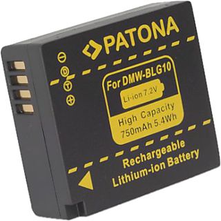 PATONA Panasonic DMW-BLG10 - Batterie (Noir)