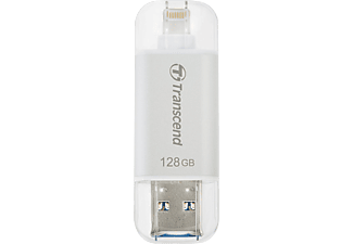 TRANSCEND JetDrive Go 300 - USB-Stick  (128 GB, Silber)