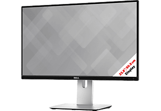 DELL UltraSharp U2417HWi - Monitor, 24 ", Full-HD, 75 Hz, Schwarz, Silber