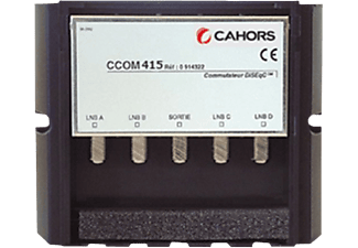 VISIOSAT CCOM-415 - DiSEqC-Umschalter (Schwarz)