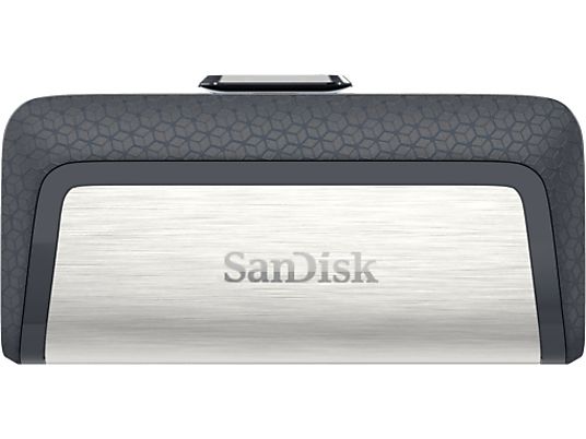 SANDISK Ultra Dual USB 3.1 - USB-Stick  (128 GB, Schwarz/Silber)