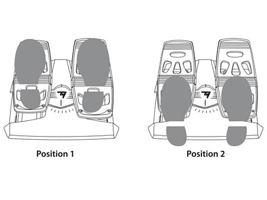 THRUSTMASTER T. Flight Rudder Pedals - 