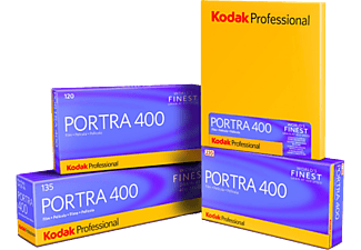 KODAK Kodak PROFESSIONAL PORTRA 400 - 5 rullini - Pellicola analogica (Giallo/Porpora)