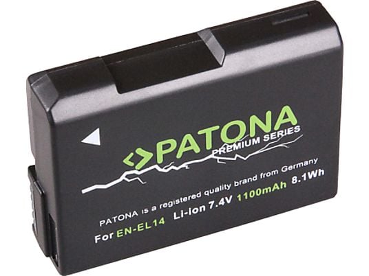 PATONA Premium Batteria per Nikon EN-EL14 -  (Nero)