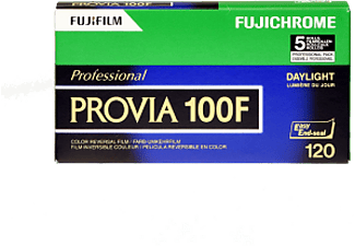 FUJIFILM FUJIFILM Provia 100F RDPIII 120 5-Pack - Pellicola analogica (Verde)