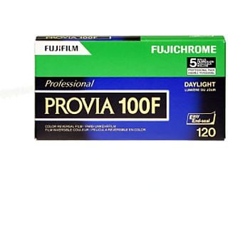 FUJIFILM Provia 100F RDPIII 120 - Film analogique (Vert)