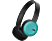 JVC HA-S30BT - Bluetooth Kopfhörer (On-ear, Schwarz/Blau)