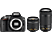 NIKON Nikon D5300 + 18-55 VR + 70-300VR - fotocamera DX con obiettivi - 24.2 MP - nero - Fotocamera reflex 