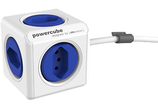 ALLOCACOC Allocacoc PowerCube Extended - 5x T.13 – blu - stock lattina cubi di latta ()