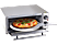 NOUVEL Nouvel Forno per pizza e snack - 15 l - Acciaio inox - Forno + forno per pizza (Acciaio inossidabile)