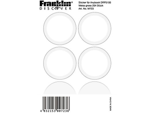 FRANKLIN Anybook - Sticker (Blanc)