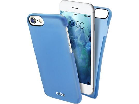 SBS Cover ColorFeel - Copertura di protezione (Adatto per modello: Apple iPhone 6, iPhone 6s, iPhone 7, iPhone 8)