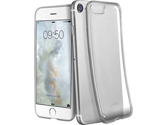 SBS TECOVERSLIMIP7S - capot de protection (Convient pour le modèle: Apple iPhone 6, iPhone 6s, iPhone 7, iPhone 8)