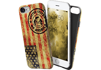 SBS USA Flag - Capot de protection (Convient pour le modèle: Apple iPhone 7, iPhone 8)